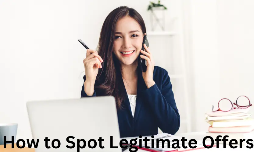 How to Spot Legitimate Offers